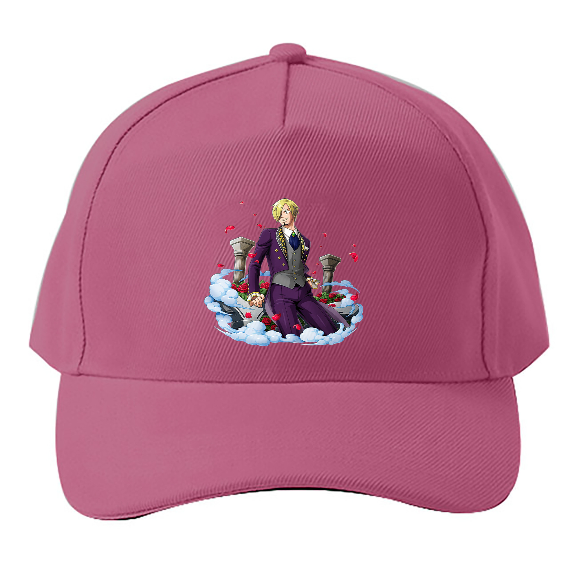 （画像用） ワンピース サンジ ONE PIECE Sanji ベースボールキャップ 綿100％ 男女兼用 帽子 スポーツ